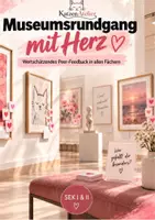 Vorschau - Arbeitsblätter - Museumsrundgang mit Herz - Deckblatt