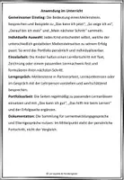 Vorschau - Unterrichtsreihen - Portfolio Meilensteine - individuelles Lernportfolio - Seite 2
