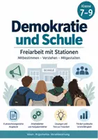 Vorschau - Stationenlernen - Sozialraum Schule - Wo können wir mitbestimmen? - Deckblatt