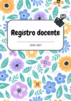 anteprima - Programmi scolastici / Materiali per docenti - Registro docenti 2026/2027 scuola primaria - Pagina di copertina