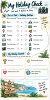Vorschau - Arbeitsblätter - WELCOME BACK! – My holidays & a new school year 🌴 - Seite 2