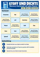 Vorschau - Arbeitsblätter - Dichte, Masse & Volumen – 3 Lernspiele zu Schwimmen, Sinken & Dichte - Seite 1