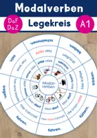 Vorschau - Spiele - Modalverben - Legekreis - DaF DaZ A1 - Deckblatt