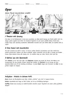 Vorschau - Arbeitsblätter - Lernplakat + Arbeitsblätter zum Thema "Oper" + Lösung & MP3 + Mindmap + Infografik - Seite 1