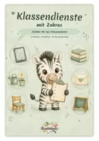 Vorschau - Präsentationen/Tafelbilder - Klassendienste Zebras - Zebraklasse - Deckblatt