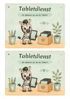 Vorschau - Präsentationen/Tafelbilder - Klassendienste Zebras - Zebraklasse - Seite 1
