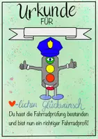 Vorschau - Anderer Materialtyp - Urkunde für die Fahrradprüfung – Verkehrserziehung - Seite 2