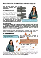 Vorschau - Stundenentwürfe - Zuckersteuer - Kontroverse & Gerechtigkeit | Hauswirtschaft | Konsum | Verantwortung (Modul 4/6) - Seite 3