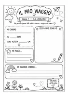 anteprima - Altro tipo di materiale - IL MIO VIAGGIO un percorso dalla 1° alla 5° Maestra Fab - Pagina 1