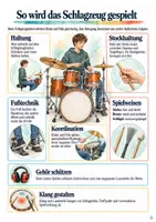 Vorschau - Arbeitsblätter - Das Schlagzeug – Instrumentenkunde mit Hörbeispielen, Aufbau und Rätseln - Seite 3