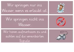 Vorschau - Poster - Schwimmregeln Schwimmunterricht - Seite 2