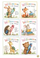 Vorschau - Bildkarten - Willkommenskärtchen für den Schulanfang - Seite 2