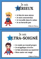 Aperçu - Affichage - Gestion comportement - Super élève - Page 1