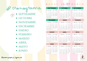 Vista previa - Para docentes: organización, planificación y formación - Planning semanal 2026-2027 | Organizador docente - página 1