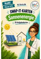 Vorschau - Spiele - NaWi Materialpaket „Die Sonne als Energiequelle“ – 6 Swap-it-Kartenspiele für Klasse 5/6 | Farbe & S/W - Seite 1