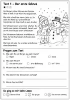 Vorschau - Arbeitsblätter - Lesen & Verstehen – Winter Klasse 2/3 - Seite 3