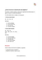 Vista previa - Unidades / Secuencias / Situaciones de Aprendizaje - Alemán Deutsch, ejercicios de declinación de adjetivos A2 - página 3