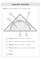 Vorschau - Arbeitsblätter - Geodreieck: Arbeitsheft - Mathematik - Kl. 3/4 - Seite 3