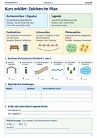 Vorschau - Arbeitsblätter - Kartenzeichen Arbeitsheft Klasse 5 bis 6 - Seite 1