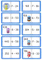 Vorschau - Stationenlernen - DOMINOS Multiplikation & Division im ZR 1000 - Seite 3