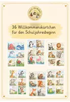 Vorschau - Bildkarten - Willkommenskärtchen für den Schuljahresbeginn - Deckblatt