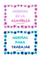 Vista previa - Decoración del aula - NORMAS VISUALES PARA EL AULA - página 1