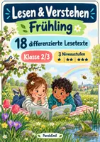 Vorschau - Arbeitsblätter - Lesen & Verstehen – Frühling Klasse 2/3 - Deckblatt