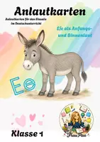 Vorschau - Bildkarten - Anlautkarten Ee I Anlautbilder Ee | Bildkarten Anlaute | Anfangsunterricht Deutsch Klasse 1 I Sichere Basis - Deckblatt