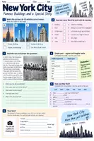 Vorschau - Arbeitsblätter - New York City - Deckblatt