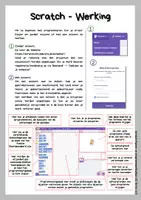 Voorbeeld - Kennismaking met Scratch II - Informatica (programmeren) - Pagina 2