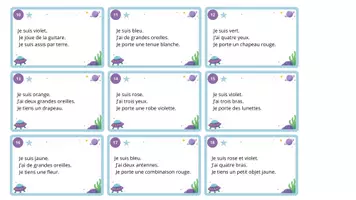 Aperçu - Apprentissages en autonomie - Atelier de lecture - Lis et trouve les aliens - Page 3