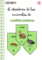 Vista previa - Unidades / Secuencias / Situaciones de Aprendizaje - 🐝 EL ABECEDARIO DE LOS ANIMALES DE NUESTRO ENTORNO 🦊 - Portada