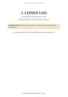 Vorschau - Stundenentwürfe - Persönlichkeitsentwicklung Klasse 5 & 6 - Leinen los Unterrichtsreihe - Deckblatt