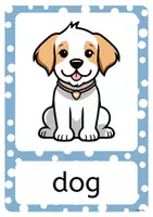 Vorschau - Bildkarten - Materialpaket- Tiere Flashcards für den Englischunterricht - Seite 2