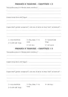Aperçu - Feuilles d'exercices - Latin Forum_9H_Phrases à traduire_Vocabulaire chapitres 1-3 - Page de couverture