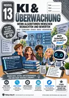 Vorschau - Stundenentwürfe - Künstliche Intelligenz & Überwachung Jg. 6-10 - Deckblatt