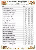 Vorschau - Arbeitsblätter - Blitzlesen – Häufige Nomen, Verben und Adjektive - Seite 2