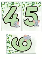 Vorschau - Poster - Elefanten-Klassenzimmer-Set – Dschungel-Deko (Wachsendes Paket) - Seite 2