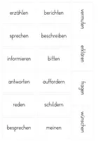 Vorschau - Merkblätter - Wortschatzkiste mit Synonymen passend zu Mini-Kommode - Seite 1
