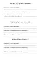 Aperçu - Feuilles d'exercices - Latin Forum 9H_Phrases à traduire_Vocabulaire chapitres 1-7 - Page de couverture