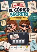 Vista previa - Hojas de trabajo - El Código Secreto | Retos de sumas y restas con llevadas - Portada