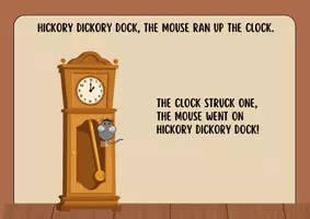 Προεπισκόπηση - Φύλλα εργασίας - Hickory Dickory Dock – Nursery Rhyme Activities for ESL/EFL (Ages 3–6) - Σελίδα 2