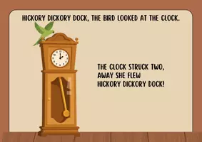 Προεπισκόπηση - Φύλλα εργασίας - Hickory Dickory Dock – Nursery Rhyme Activities for ESL/EFL (Ages 3–6) - Σελίδα 3