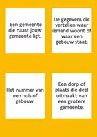 Voorbeeld - Woordkaarten thema mijn gemeente - Pagina 3