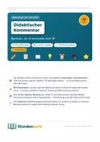 Vorschau - Lehrpläne/Lehrermaterial - Didaktischer Kommentar UB-Entwurf Refi - Deckblatt