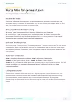 Vorschau - Arbeitsblätter - Lesedetektive - 10-Minuten-Lesen - Seite 1