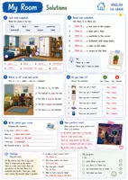 Vorschau - Arbeitsblätter - Let's Talk! Speaking Cards: my room - Seite 2