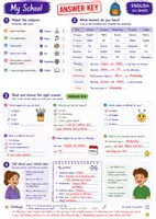 Vorschau - Arbeitsblätter - Let's Talk! Speaking Cards: my school - Seite 2