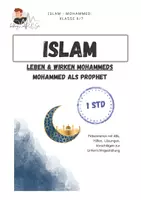 Vorschau - Arbeitsblätter - Islam Mohammed | Prophet - Deckblatt