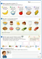 Vorschau - Arbeitsblätter - Gesundes Frühstück | Lesetext, Leseverständnis & Sachunterricht - Seite 2